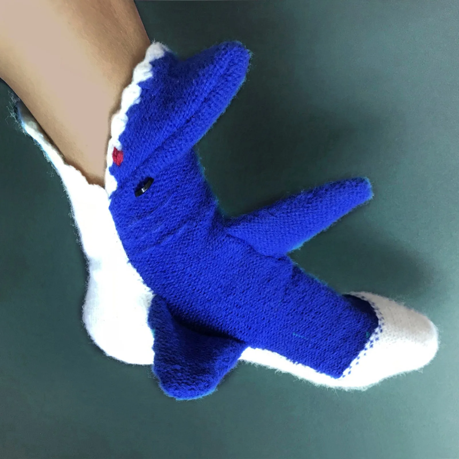 

Creative Fun Shark Socks Woolen Knit Socks Non-slip Winter Carpet Socks Women Warm Carpet Socks Home Floor Socks Female