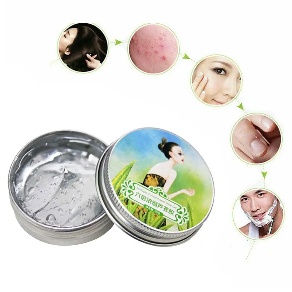 30 мл 100% чистый натуральный гель против морщин с алоэ вера удаление Увлажняющий