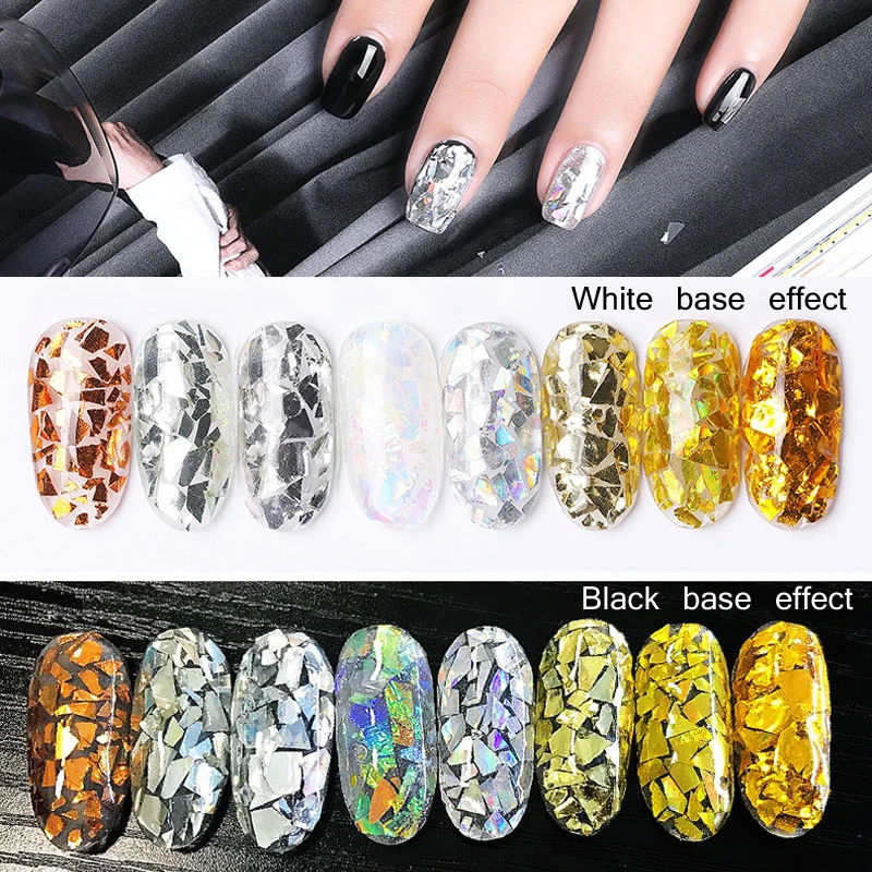 6 шт./набор блестки для ногтей|Блестки ногтей| |