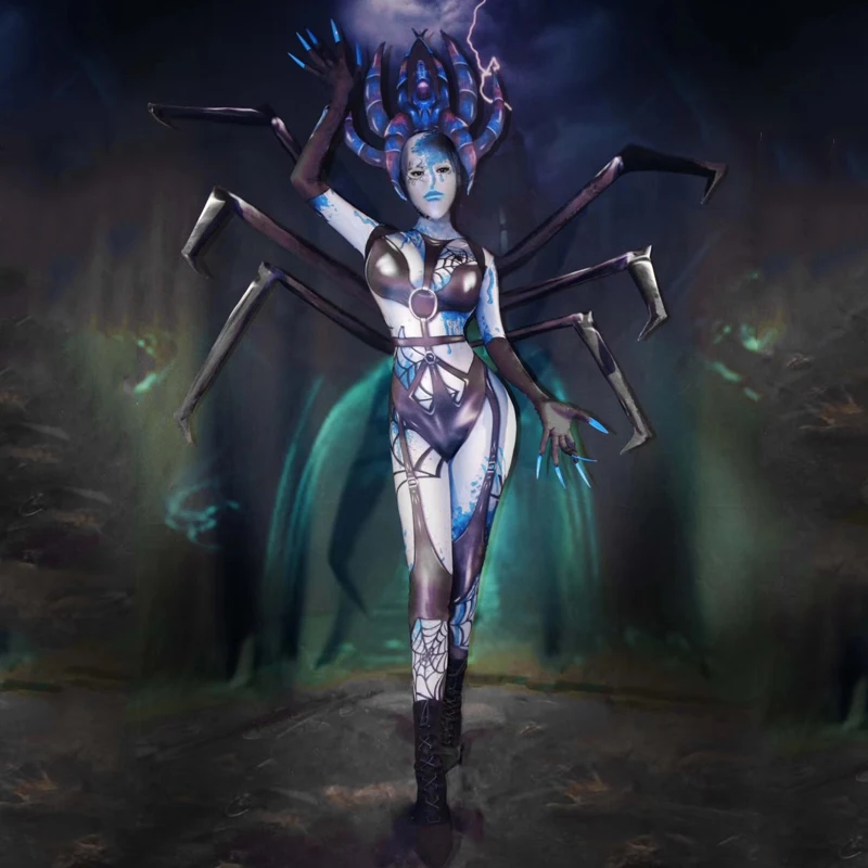 Женский комбинезон для клуба бара танцевальной команды костюмы на Хэллоуин