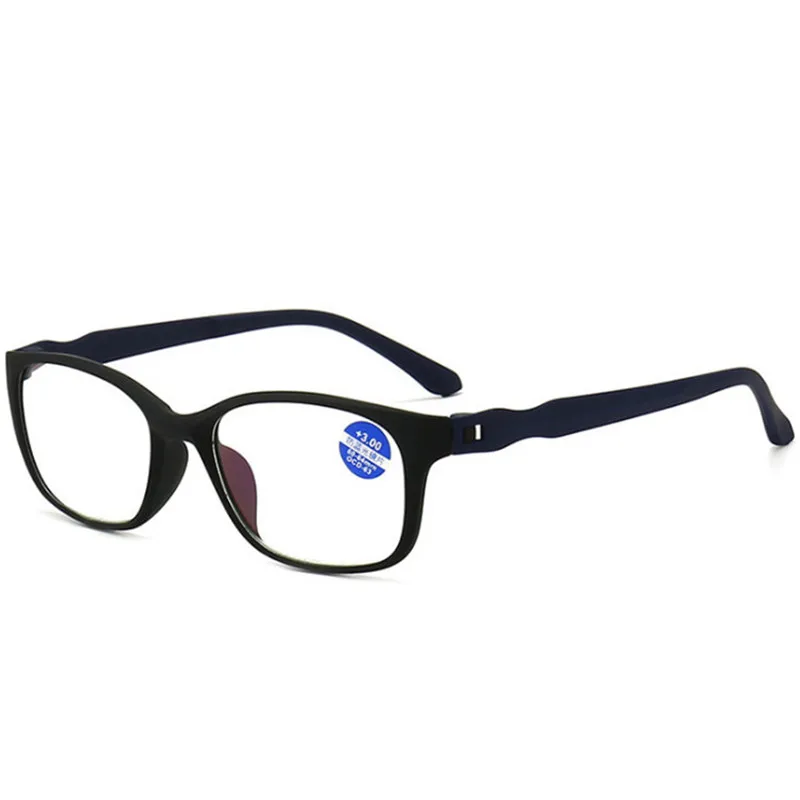 (20pcs/lot) fashion Anti blue rays Reading Glasses Men Women TR90 Reading Eyeglasses Prescription presbyopic glasses +100 +400