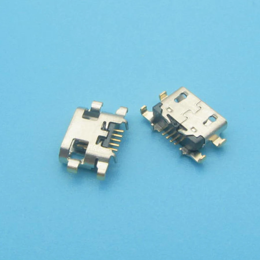 500 шт. микро мини USB разъем зарядный порт док-станция сменный для Lenovo Vibe A7020 K52t38 K52e78