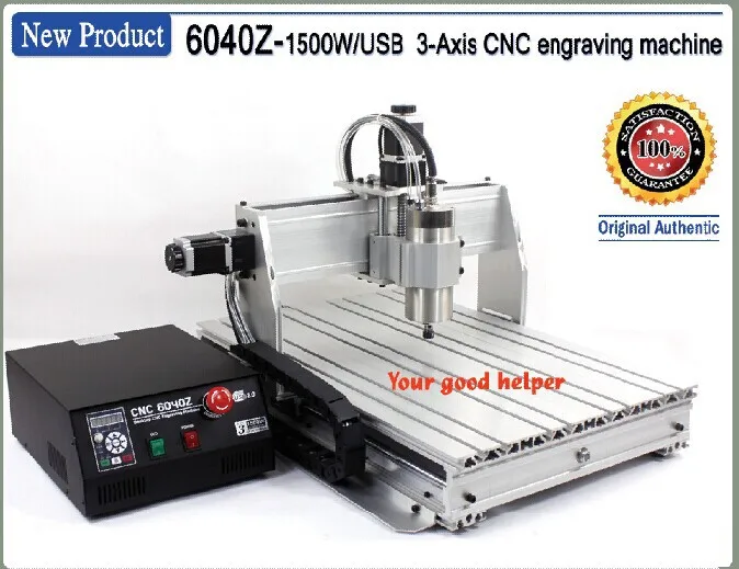 

From EU /Free VAT NEW 3 axis 6040 1500W USB MACH3 CNC ROUTER ENGRAVER/ENGRAVING DRILLING AND MILLING MACHINE 220VAC