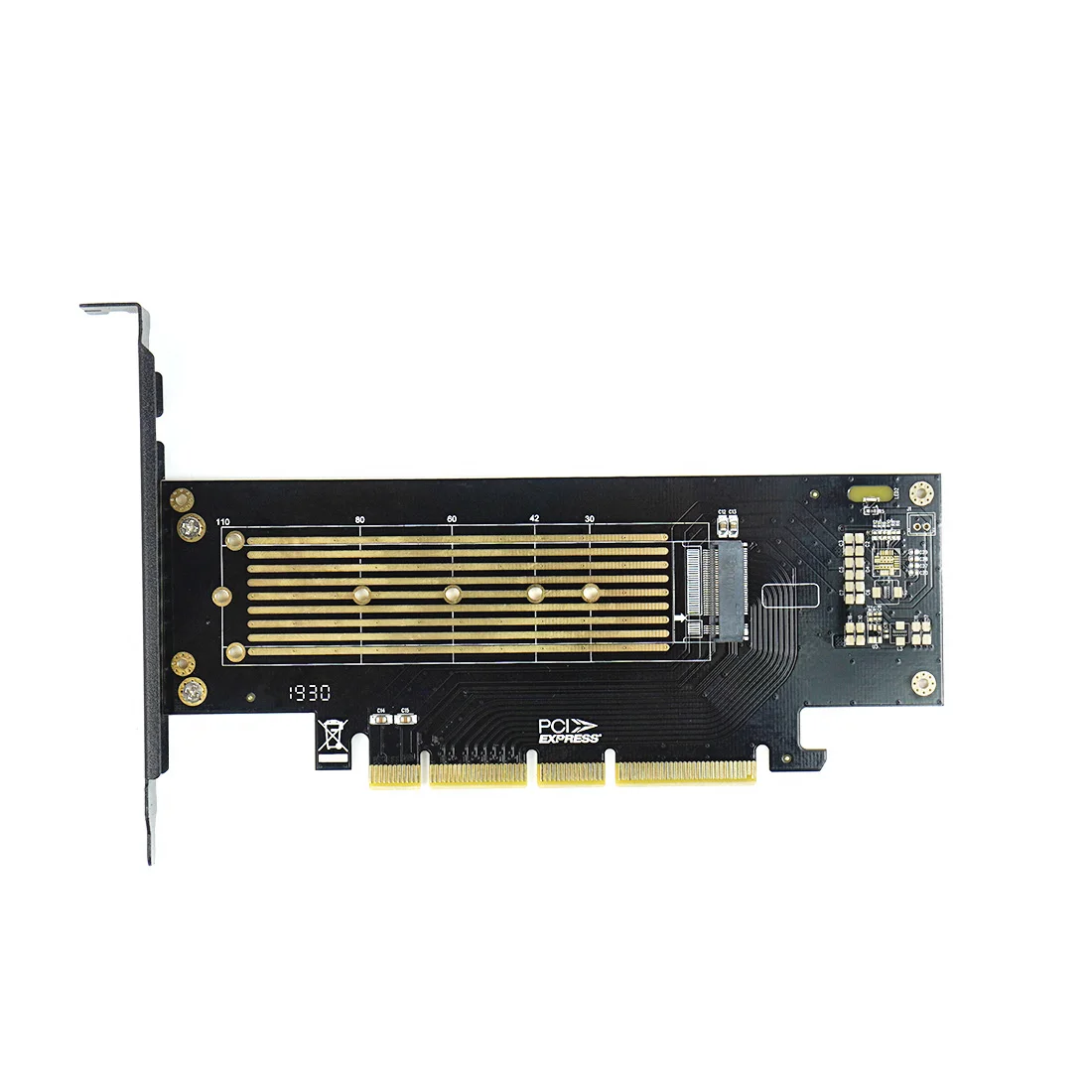 Переходник JEYI SK18 M.2 для NVMe M key SSD/PCIe поддержка PCI Express 3 0x4 2230-22110 размер SSD | Компьютеры