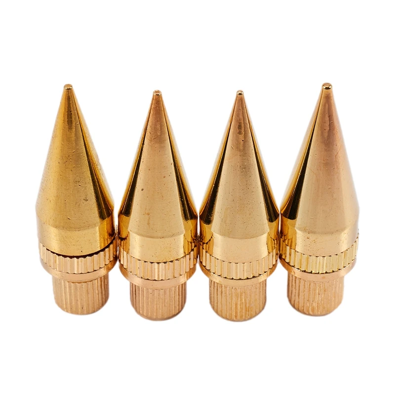 6X36 мм медный динамик Спайк изоляционная подставка + для ног коврик изоляция Pads-4Pcs