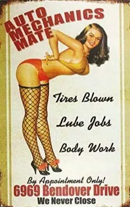 

Decor Man Cave Gas Oil Vintage Bar Metal Tin Sign Vintage Aluminum Sign for Home Coffee 12x8 Inch