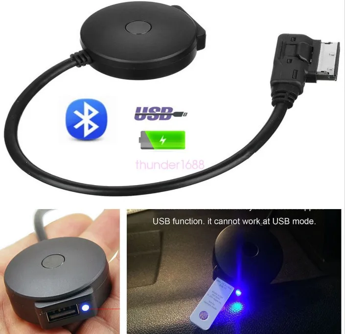 Беспроводной Bluetooth музыкальный адаптер USB флеш накопитель кабель MP3 для Audi A3 A4 A5 A6