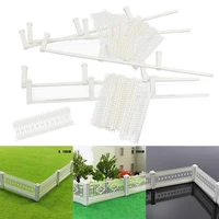 diy fence wall model garden hedge railing fence for sand tables train railway building toy model accessories bjstore