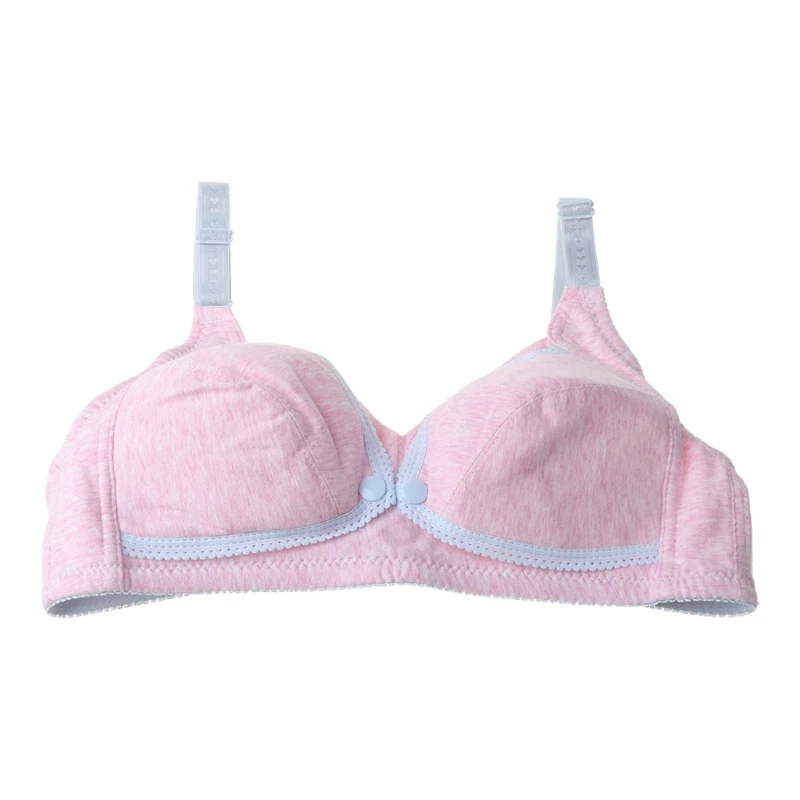 

Maternity Nursing Bra Pregnancy Open Front Wireless Pads Breastfeeding Underwear