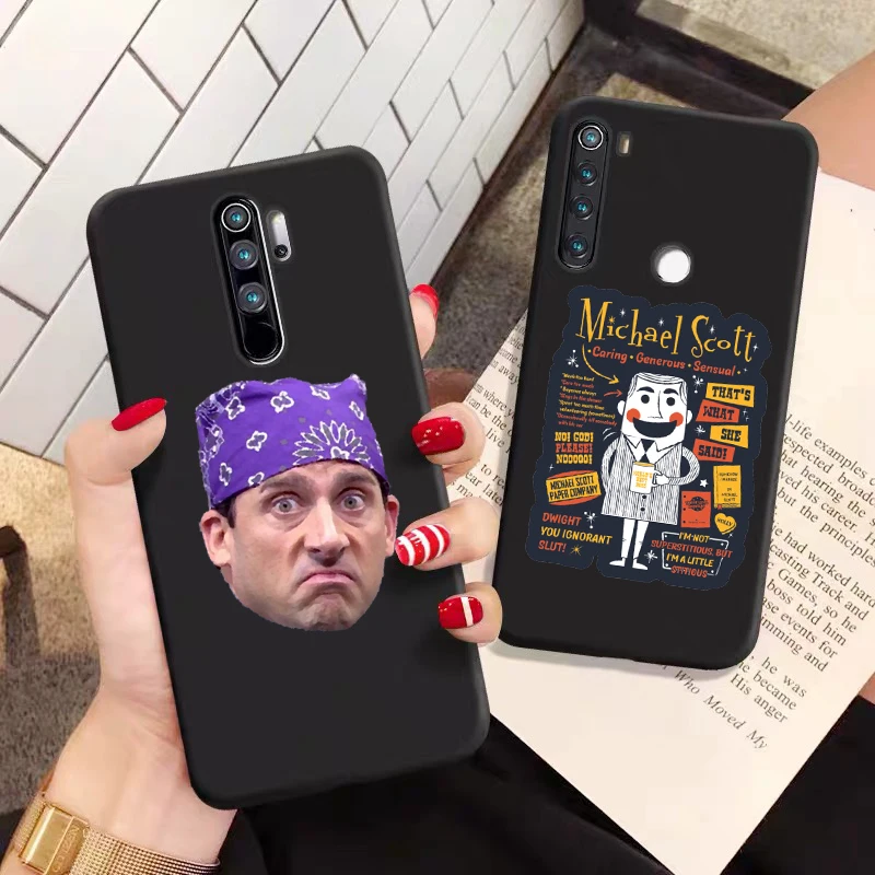 Забавный мягкий чехол из ТПУ для офиса Майкла Скотта Redmi Note5 Note5A Note 6Pro Note7 Note8 Note9 Pro