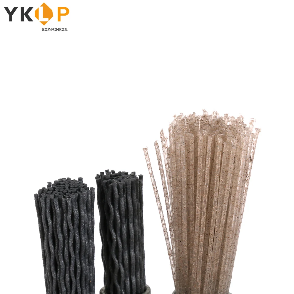 Мини абразивный нейлон проволочная полировальная щетка комплект 10/12/14 мм