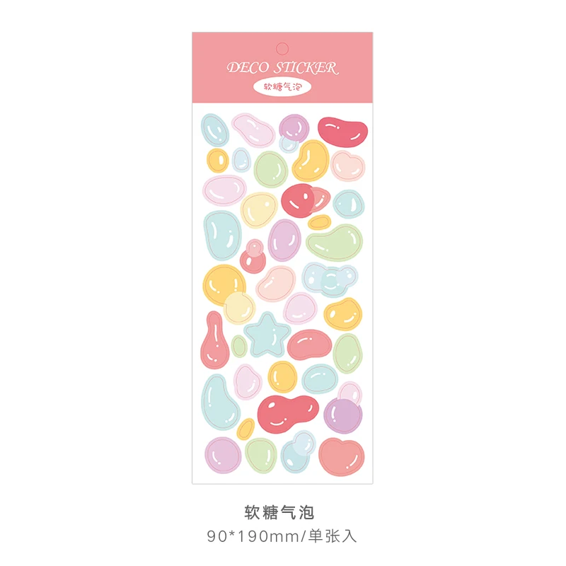 Красочные ленты стикер Самоклеющиеся наклейки s для дневника DIY принадлежности