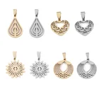 1 шт., подвеска из нержавеющей стали в виде дерева жизни