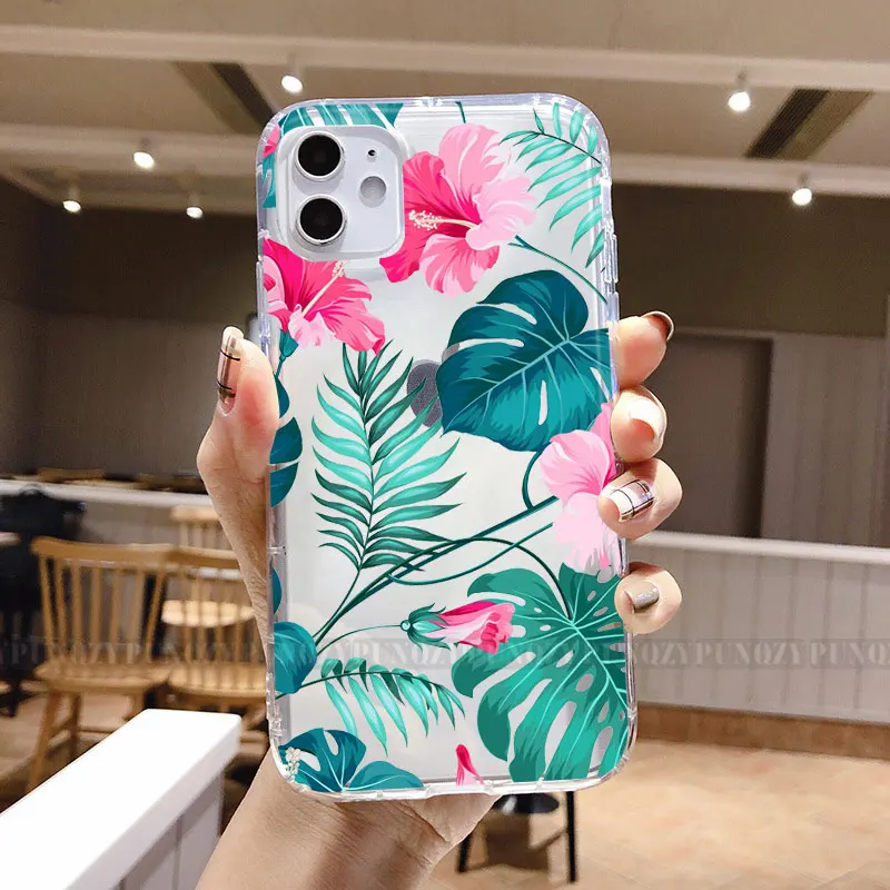 Силиконовый чехол из ТПУ для iPhone 12 Pro 11 Max 6s 5s 6 7 8 Plus X XR XS MAX|Бамперы| |