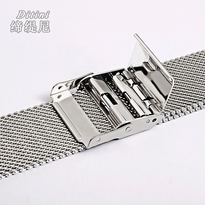 

Milanese band watch bands genuine leather watch straps wrist band for Ar-mani AR1956 AR11128 AR1972 0382 DW CK HUAWEI GT 2 OB