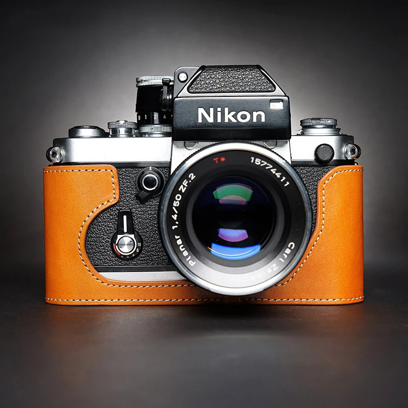 Чехол ручной работы из натуральной кожи для камеры Nikon F2 F2A F2AS