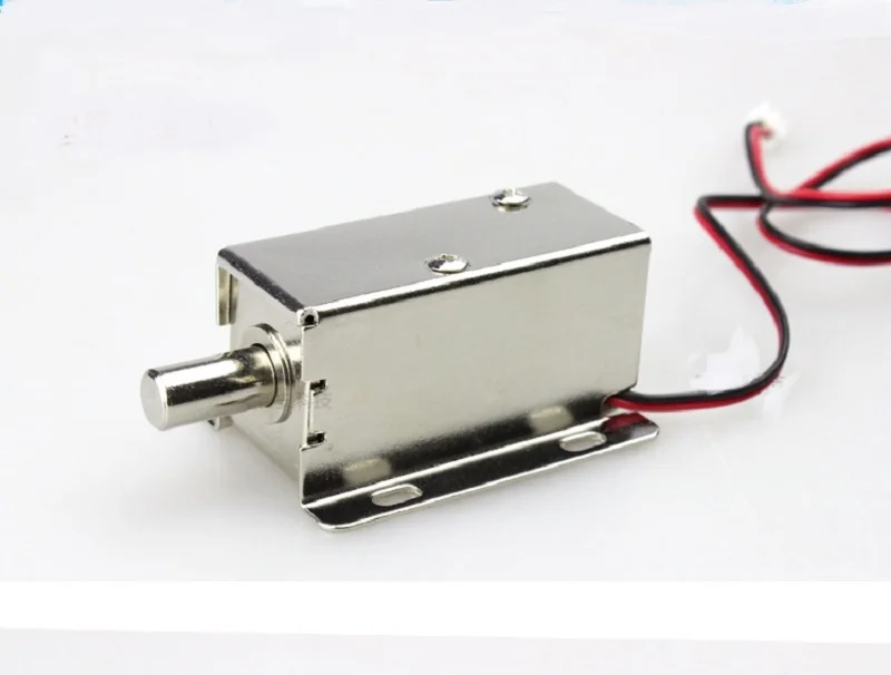 

12V 24V Electronic Small Cabinet Lock Drawer Round Spring Bolt Solenoid Latch