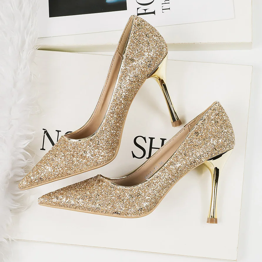 Новинка 2020 года женские Фетиш-туфли на высоком каблуке 9 см свадебные