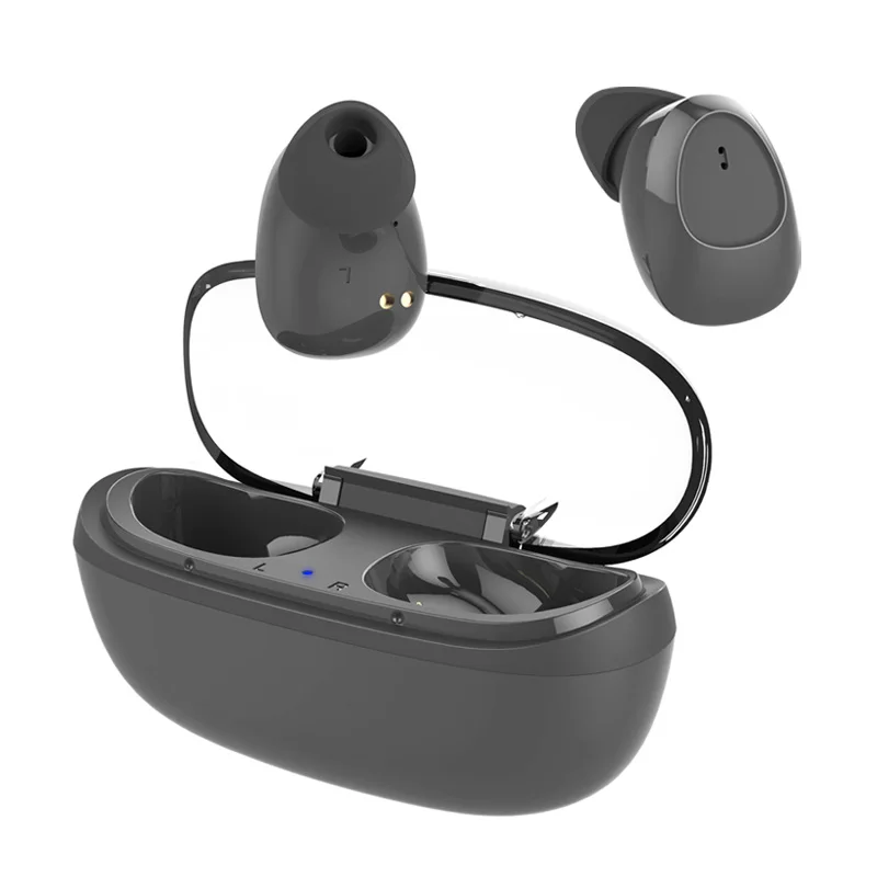 Мини Bluetooth с сенсорным управлением 5 0 Беспроводные наушники четким микрофоном