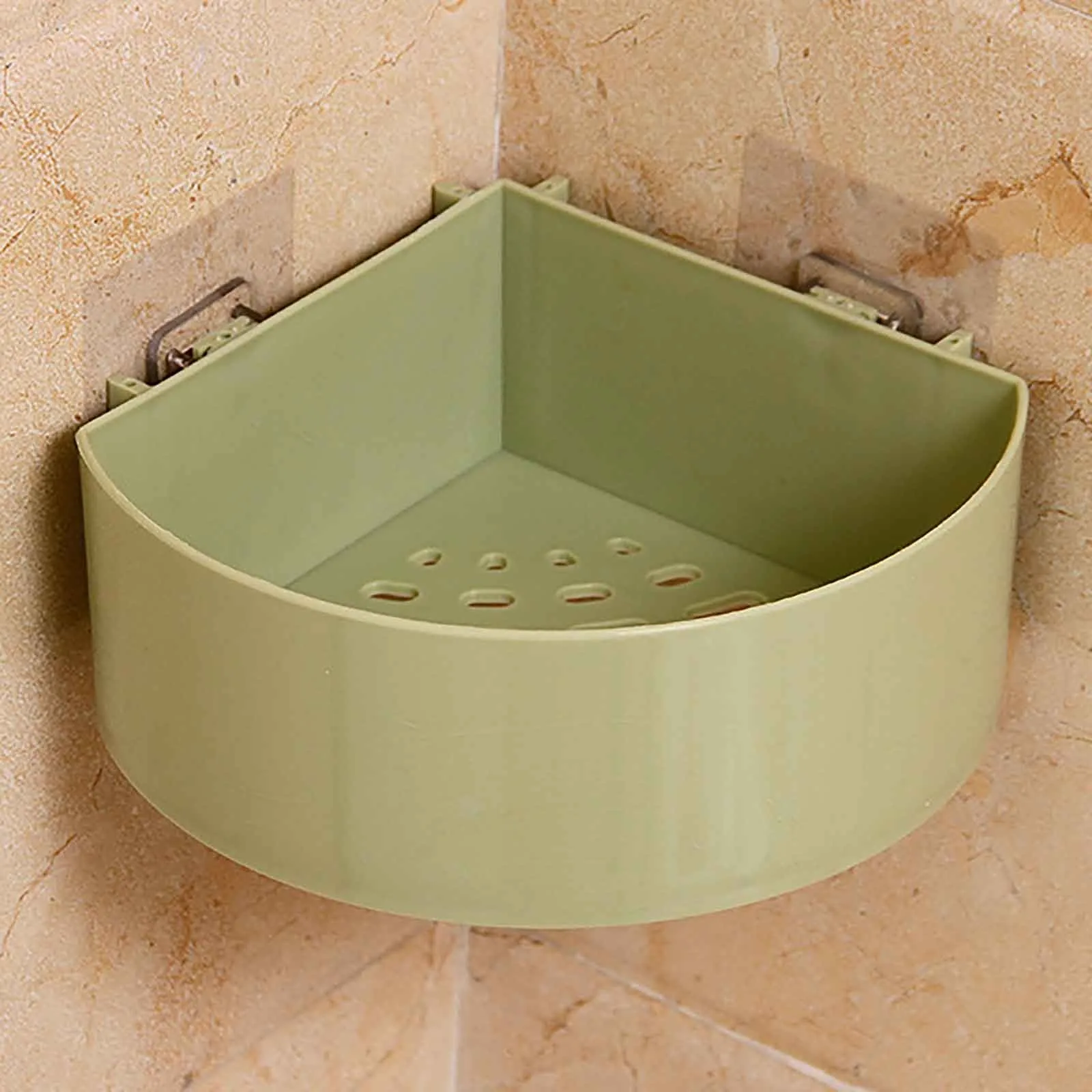 Полка-держатель для ванной комнаты без следов с вырезами кухонный уголок туалета