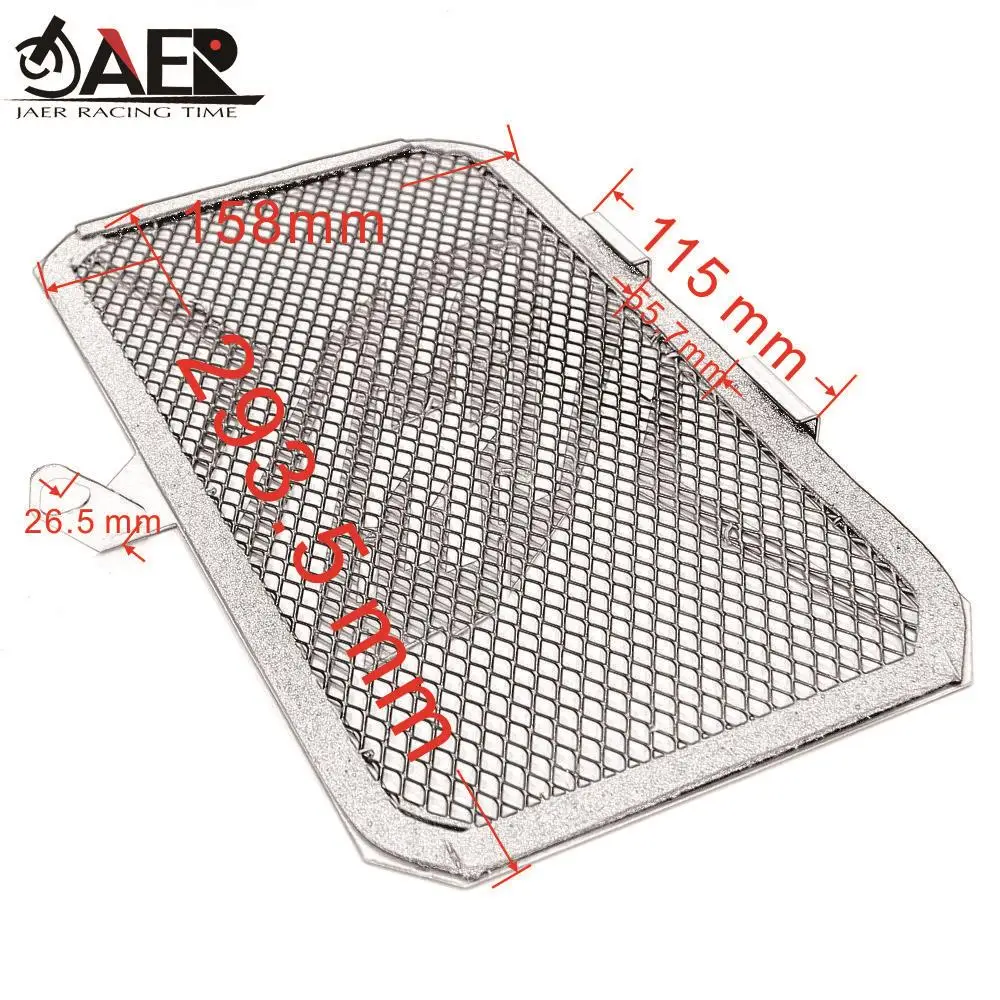 

Motorcycle Radiator Protective Cover Grill Guard Grille Protector for Yamaha R3 2015-2020 YZF-R3 ABS 2017-2020