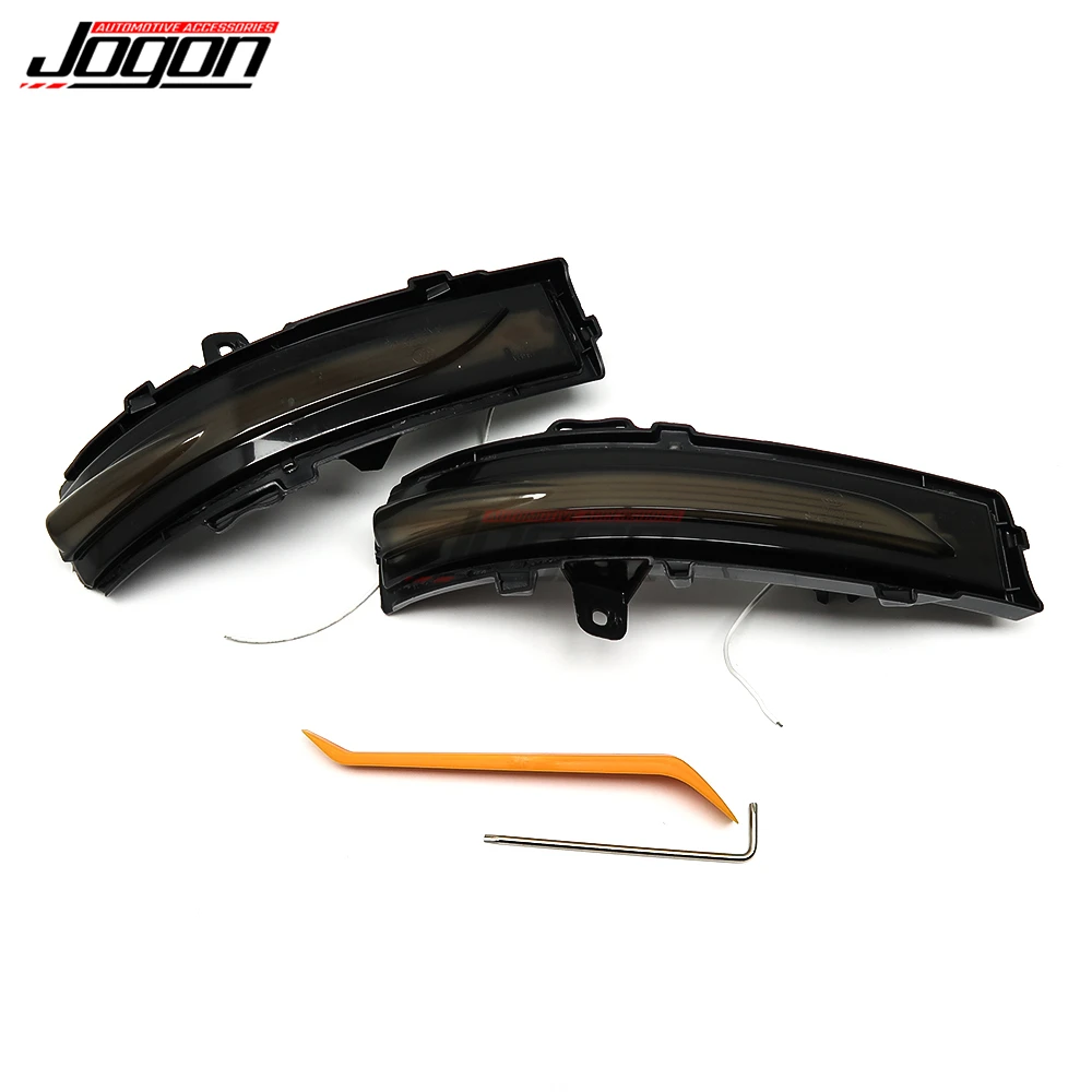 

Car LED Dynamic Turn Signal Light For Ford Edge ST 2015-2018 2019 Side Rear View Mirror Indicator Blinker Lamp Accessories
