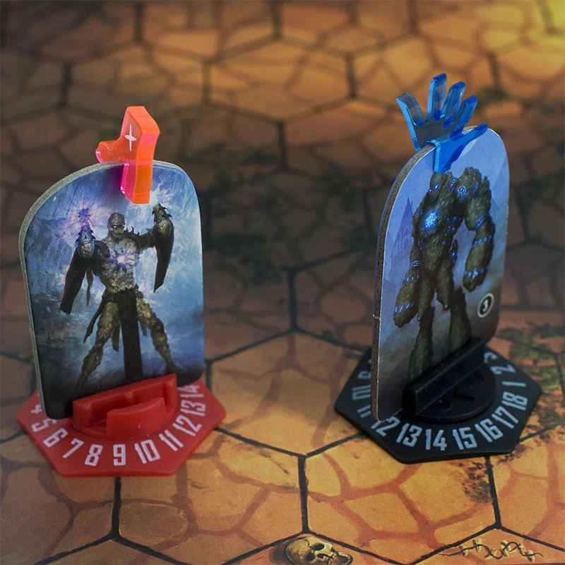Набор жетонов 60 акриловых маркеров игровые аксессуары для Gloomhaven забытые круги