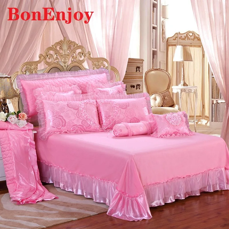 Роскошный розовый красный любовь вышивка шелк хлопок жаккард свадебный стиль