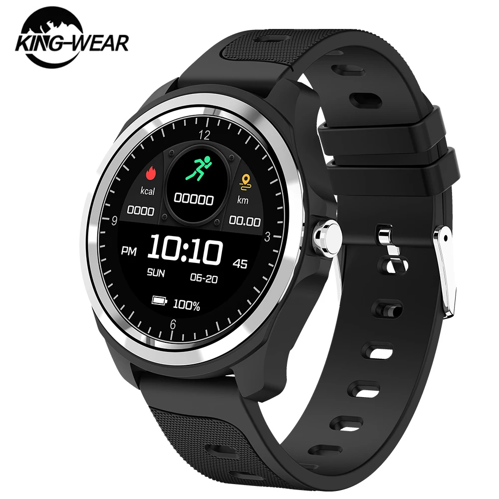 KingWear KW05 Смарт-часы монитор сердечного ритма крови кислород IP67 водонепроницаемый спортивный Смарт-часы Шагомер фитнес-трекер для сна