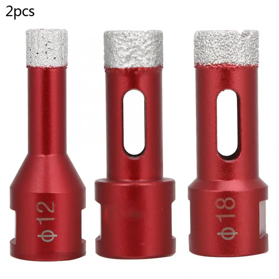 2 шт. отверстие пилы Бит Diamond M14 внутренняя резьба угловая шлифовальная машина