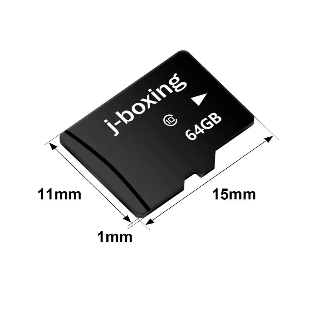 J boxing 64 ГБ TF карта флэш памяти с Adapter 80MB/s класс 10 Full HD видео высокоскоростная флеш