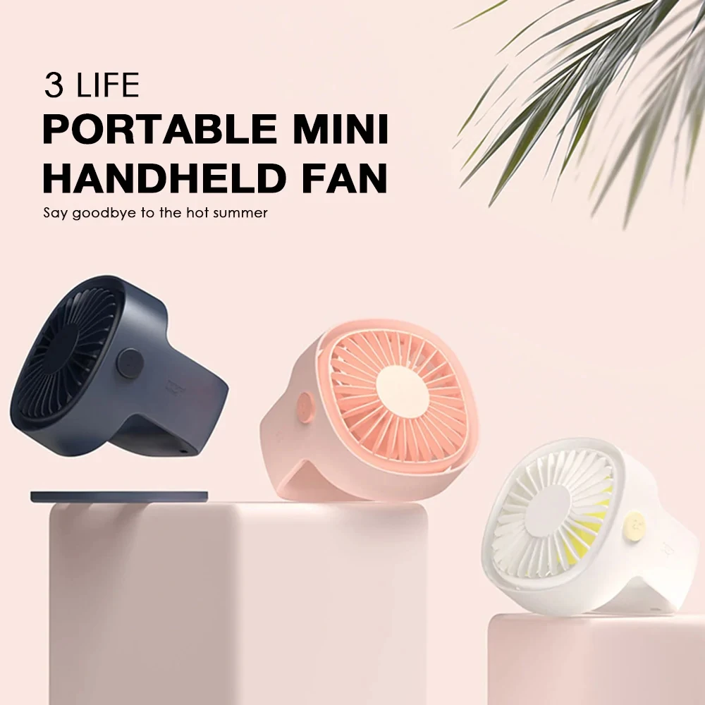 MI Mijia настольный вентилятор 3 файла вращающийся на 360 градусов портативный с