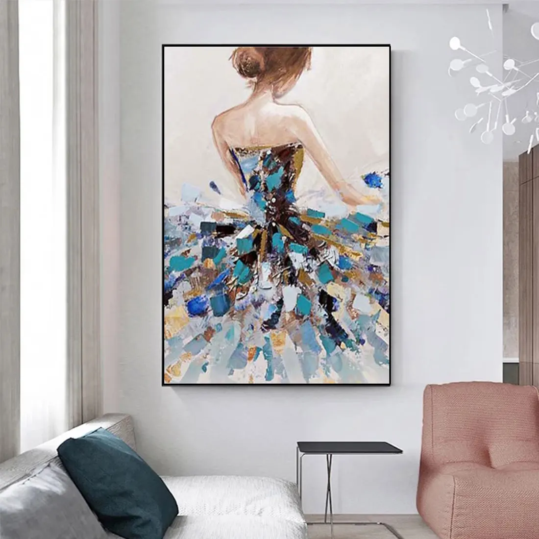 

Diamond Painting Resin Drill Ballet Woman Rhinestone Cross Stitch Kit Diamond Embroidery Portrait Picture Mosaic Handmade Art