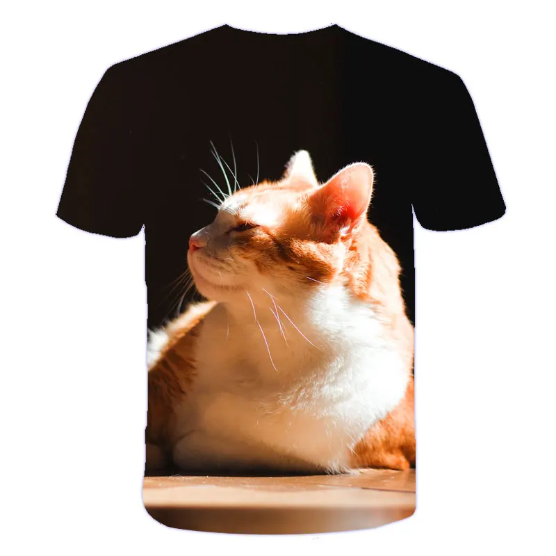 От 4 до 14 лет детская одежда кофты для мальчиков и девочек с принтом котов