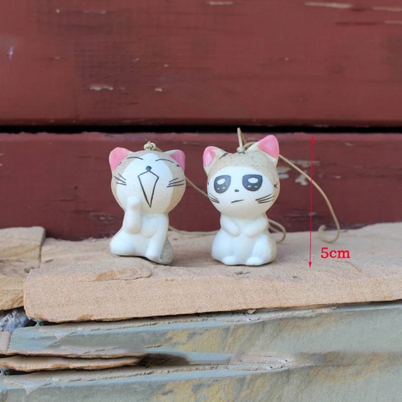 2 шт./лот колокольчики для ветра домашние креативные керамические ручной работы в