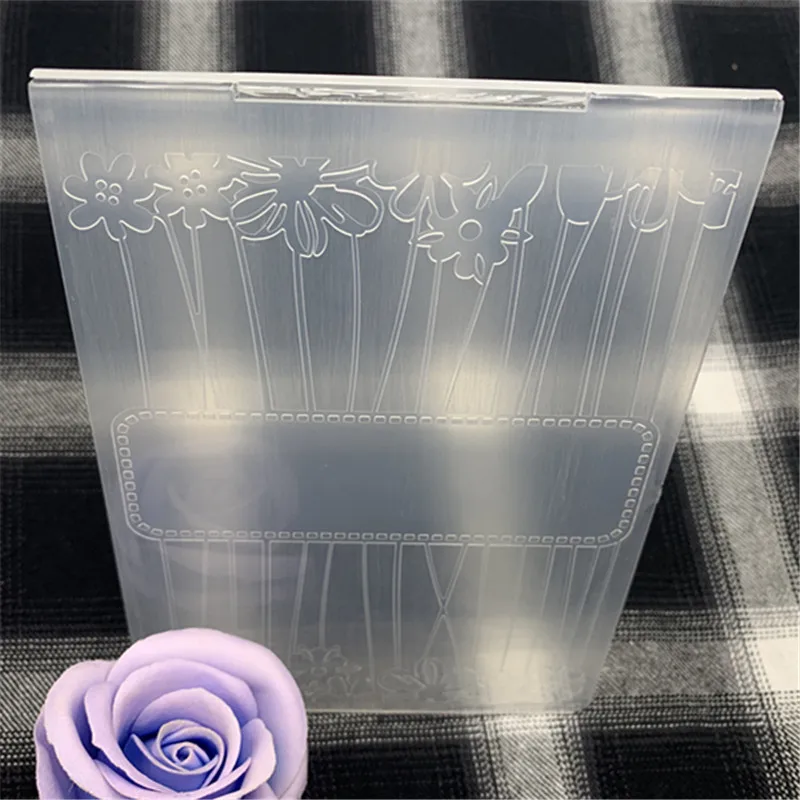 Красивая Цветочная страница Сообщений DIY пластиковая искусственная кожа для