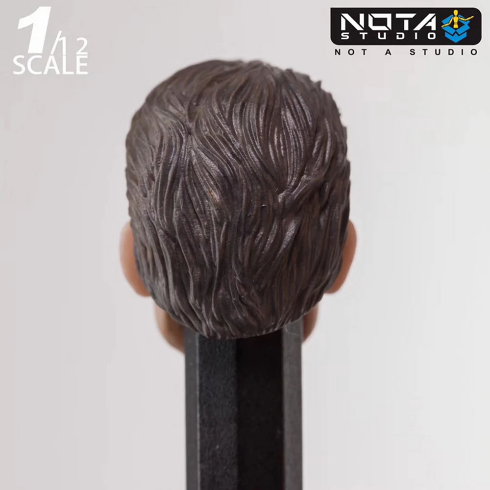 

1/12 scale Male head carving Steve Rogers Head Sculpt Fit for SHF 6'' Action Toys