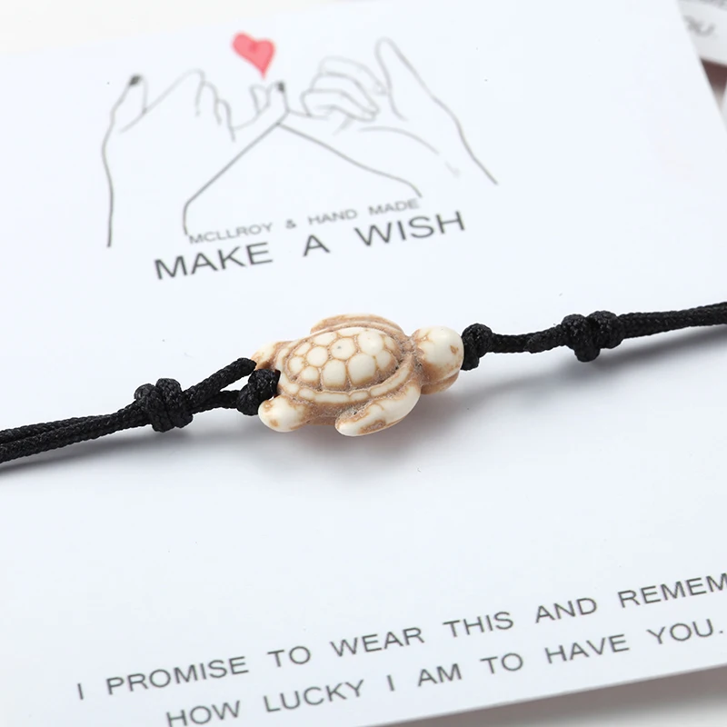 Sea Turtles Tortoise Charm Bracelets Card Bee Antique Animal Women Men Jewelry Red Black Many Colors Drop Shipping bracelet | Украшения и
