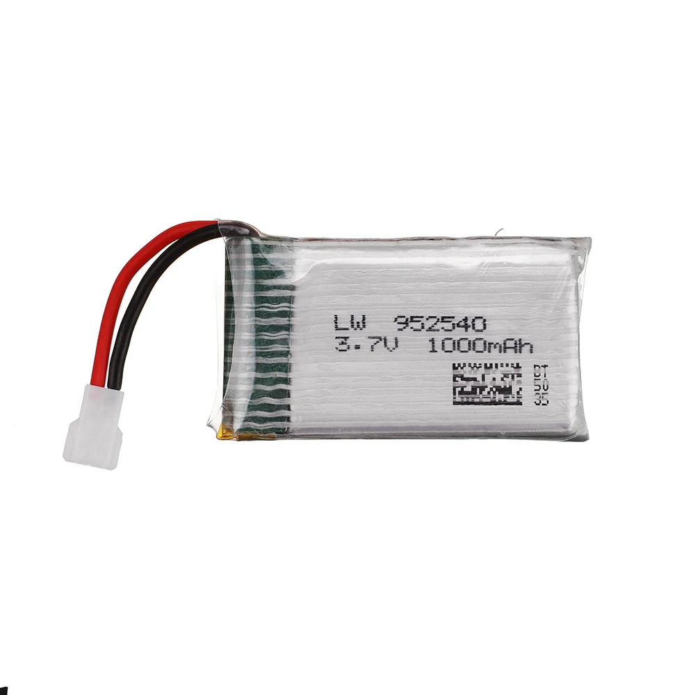 Аккумулятор lipo для дрона 3 7 в 1000 мАч Syma X5 X5C X5SC X5SW TK M68 SG600 KY601 X5HC X5HW X5UW X5UC X400 X500 X800 HD1315