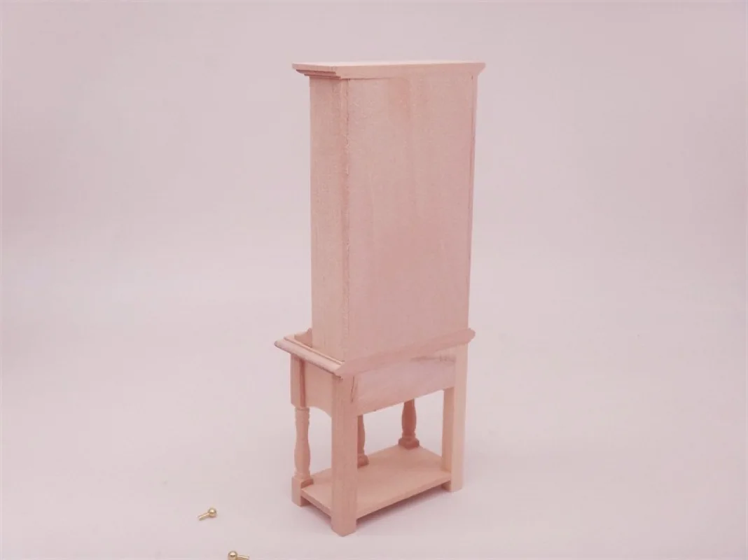 

1:12 Diy Dollhouse Furniture Handmade Miniature Model Art Wooden Cabinet
