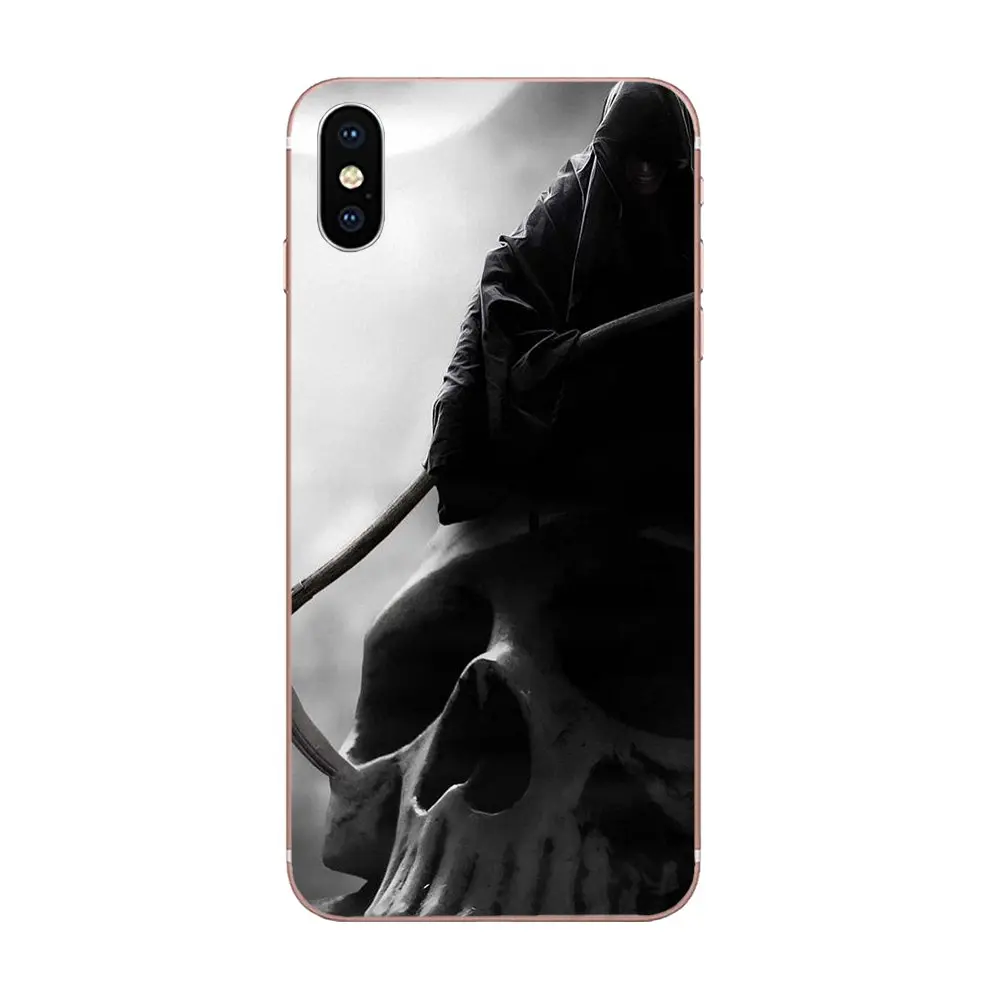ТПУ Стильный чехол для Huawei Honor 4C 5A 5C 5X6 6A 6X7 7A 7C 7X8 8C 8S 9 10 10i 20 20i Lite рro Мрачный Жнец