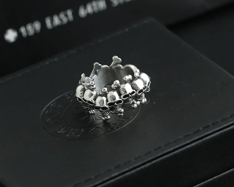 Мужское Открытое кольцо из серебра 2018 пробы в стиле ретро | Украшения и