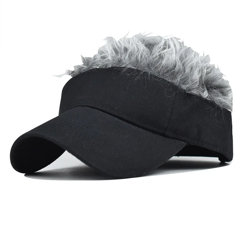 

Wig Cap Camouflage Baseball Cap Male Ins Street Trend Peak Cap Female Golf Hat