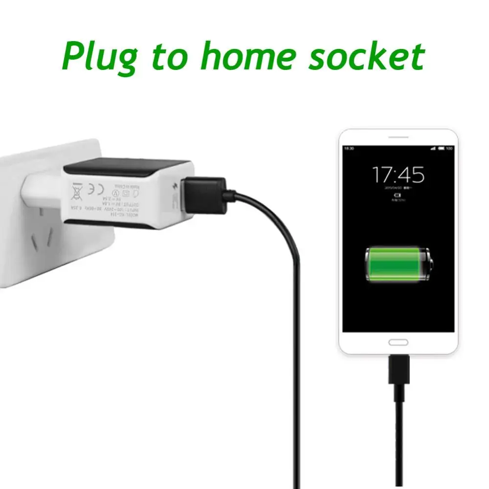 Универсальное зарядное устройство QC3.0 USB штепсельная вилка европейского
