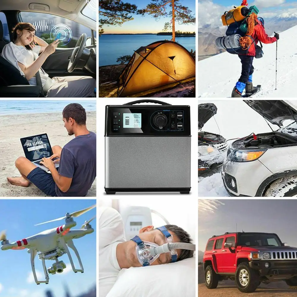 Портативный генератор солнечной энергии на 110 Вт · ч 220 В фотоэлектрическая