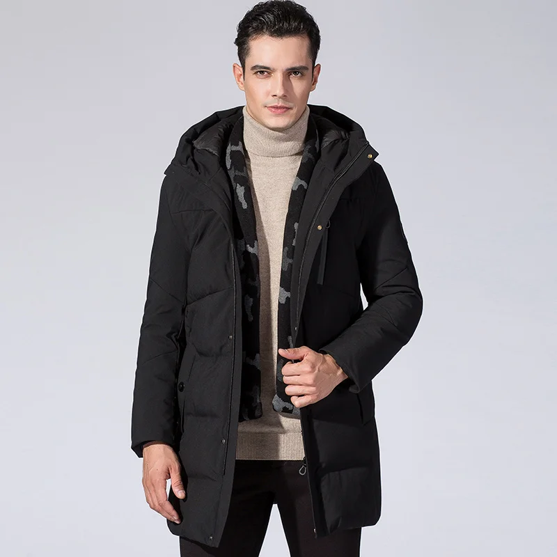 Batmo мужская зимняя куртка на 90% белом утином пуху плюс размер 9902 2020|coat down|duck down jacket