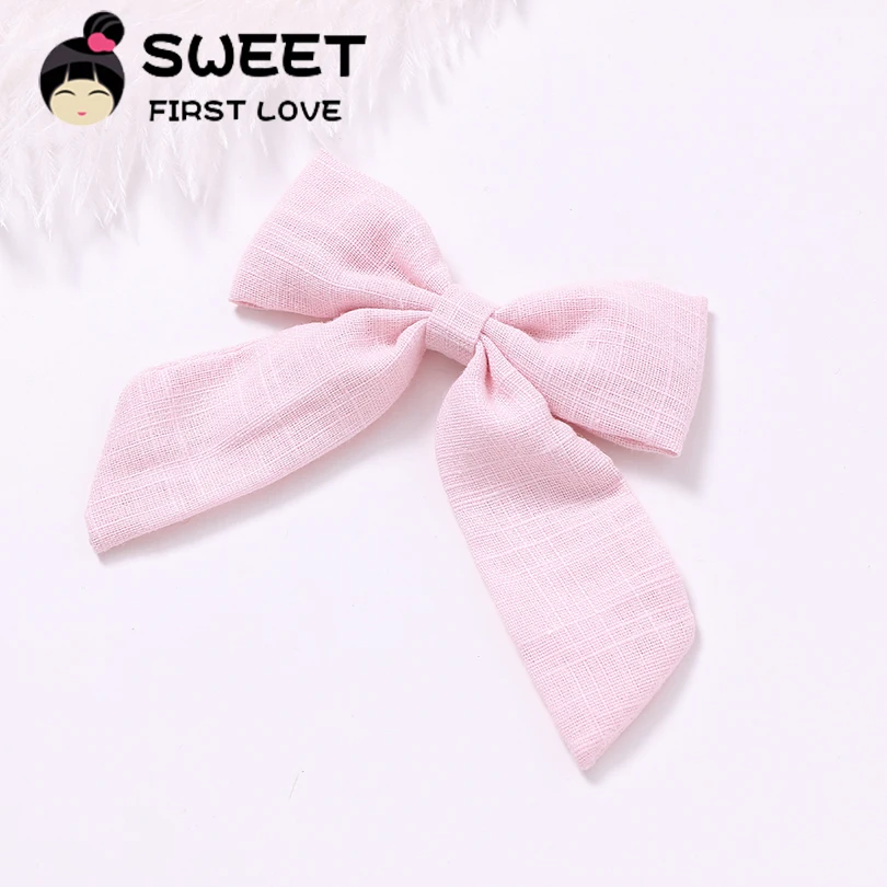 Ручная работа заколки для волос с бантом девочек оптовая продажа большим детей