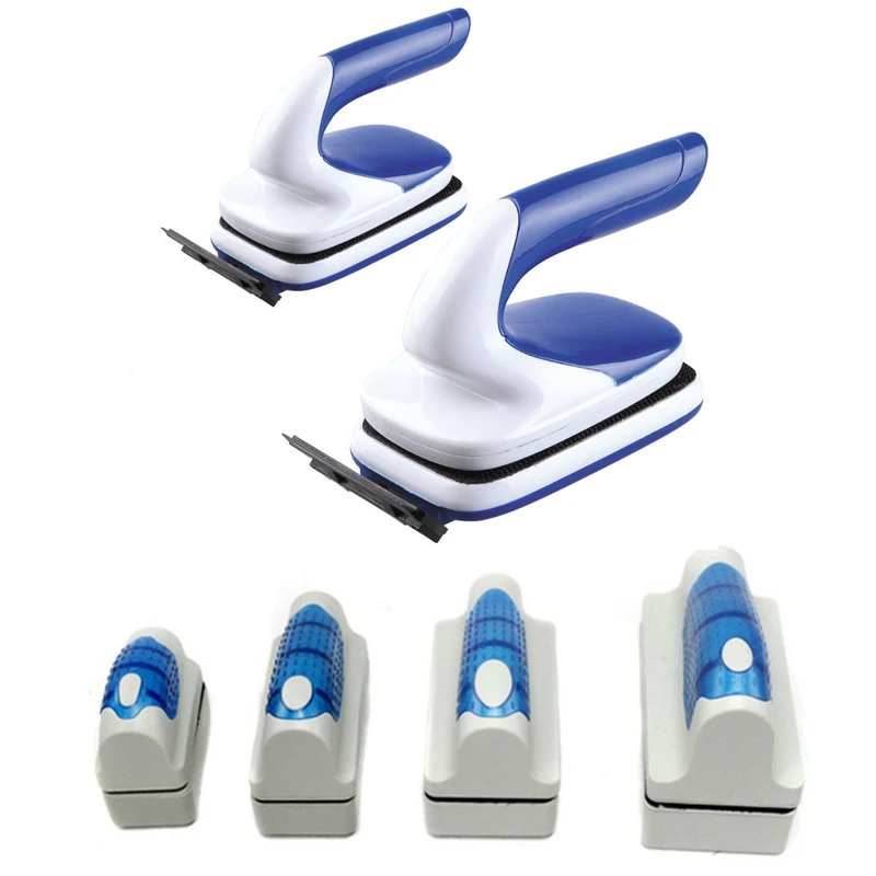 Практичная плавающая Магнитная Щетка для аквариума стеклянный скребок