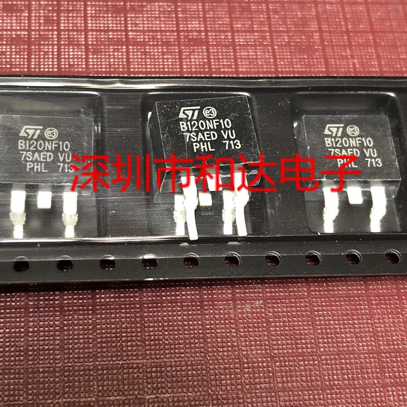 

5 шт. B120NF10 STB120NF10 TO-263 100V 120A