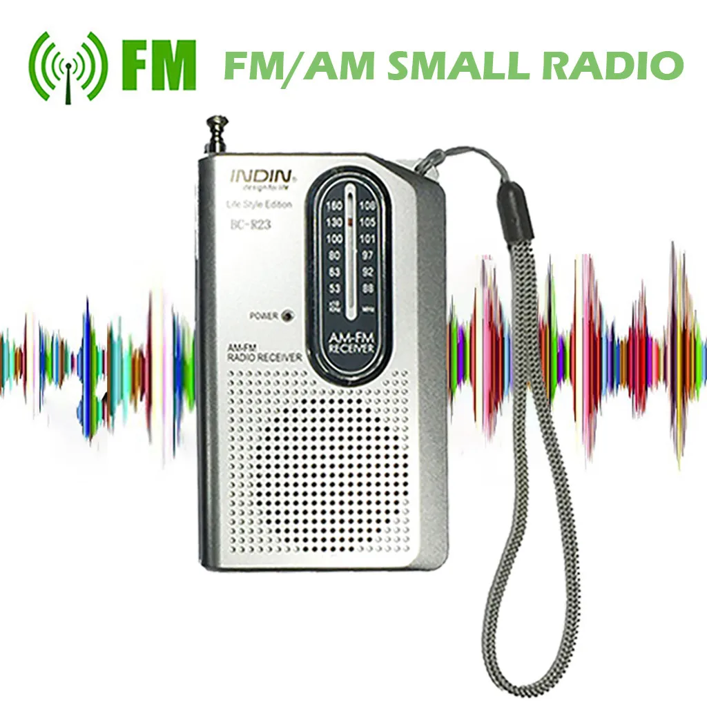 Радио ресивер FM-AM SW портативный радио карман с USB MP3 цифровой рекордер поддержка Micro SD TF карты таймер сна